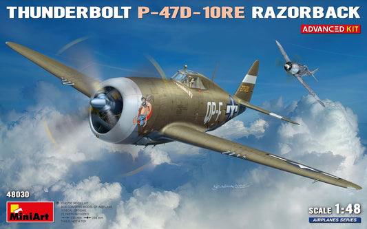 010 - Miniart - 48030 - Republic P-47D-10-RE Thunderbolt Razorback - primary image