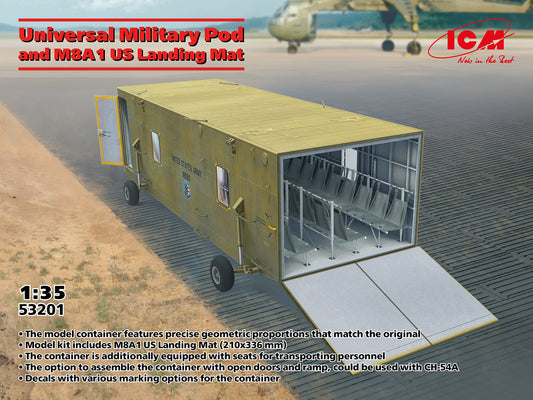 010 - Universal Military Pod and M8A1 Landing Mat - primary image