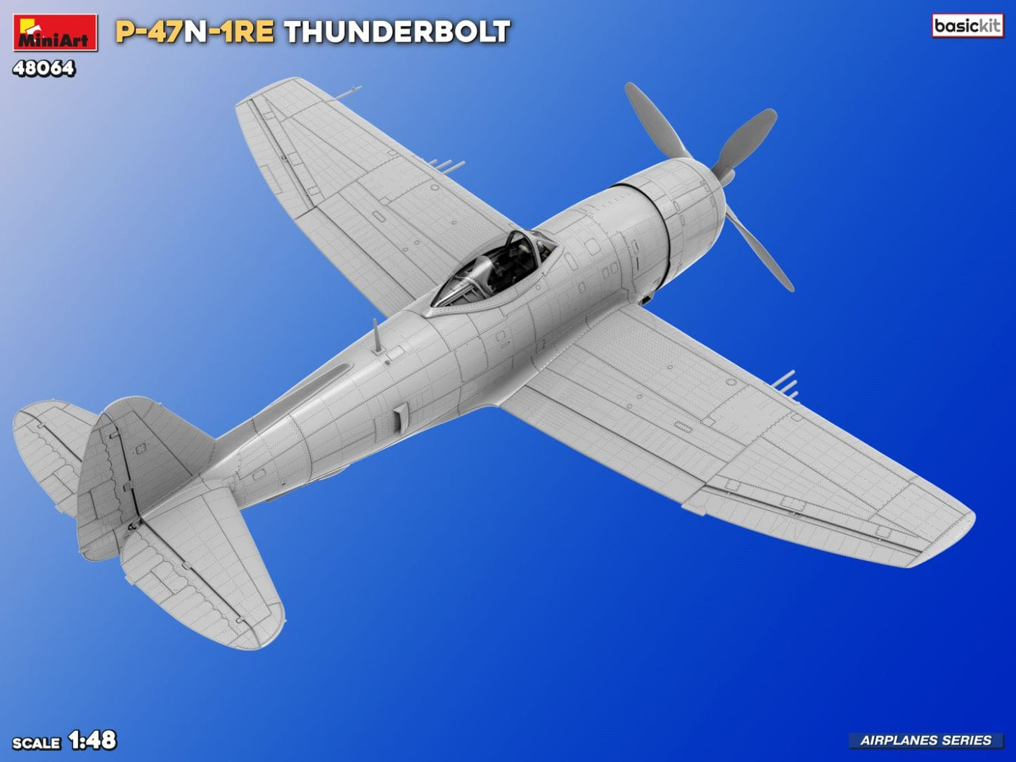 506 - Miniart - 48064 - Republic P-47N-1-RE Thunderbolt - digital model