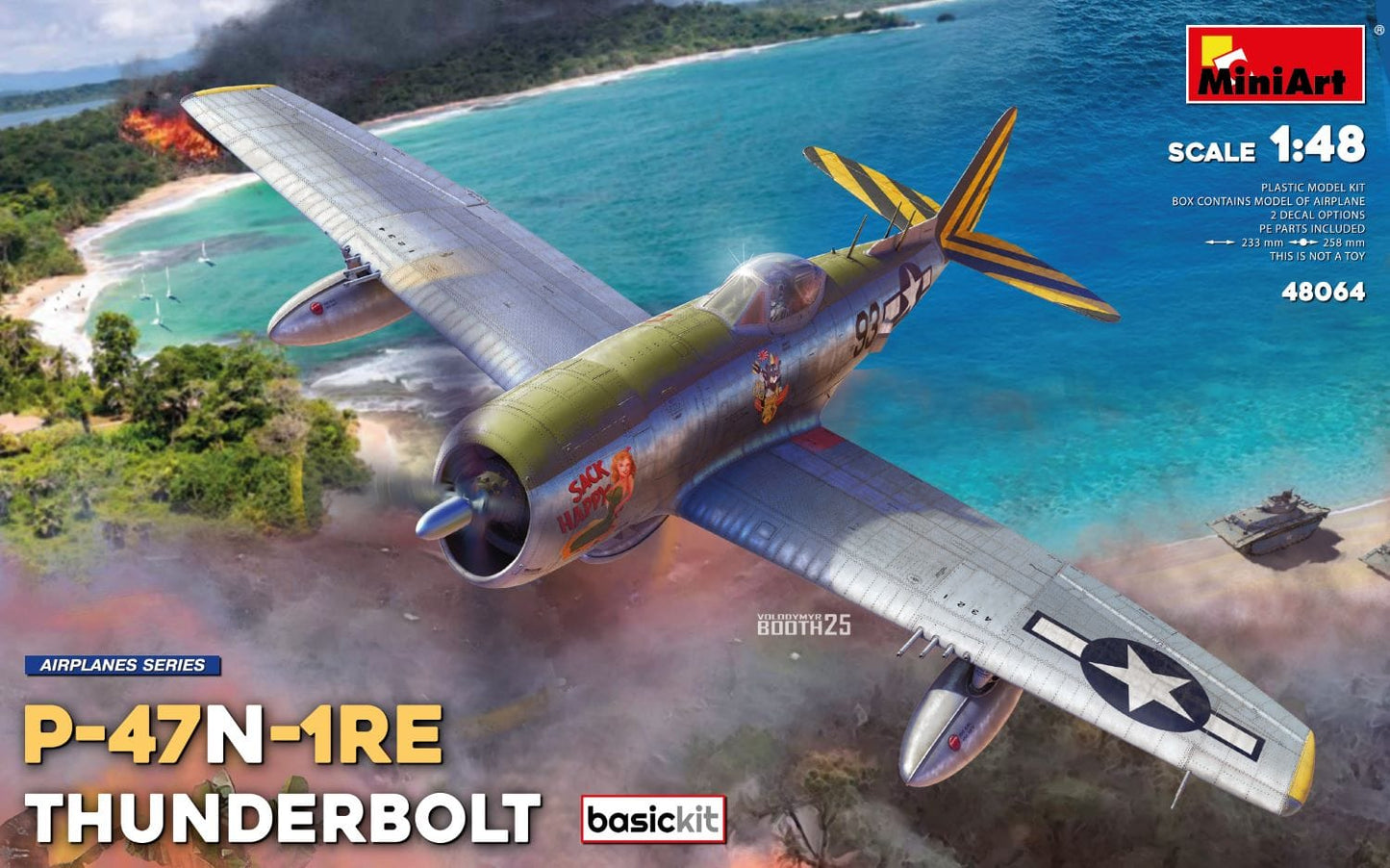 010 - Miniart - 48064 - Republic P-47N-1-RE Thunderbolt - primary image