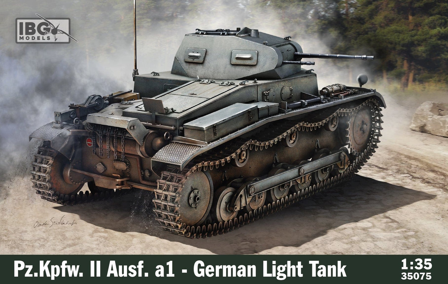 010 - IBG - 35075 - Pz.Kpfw. II Ausf. a/1 - primary image