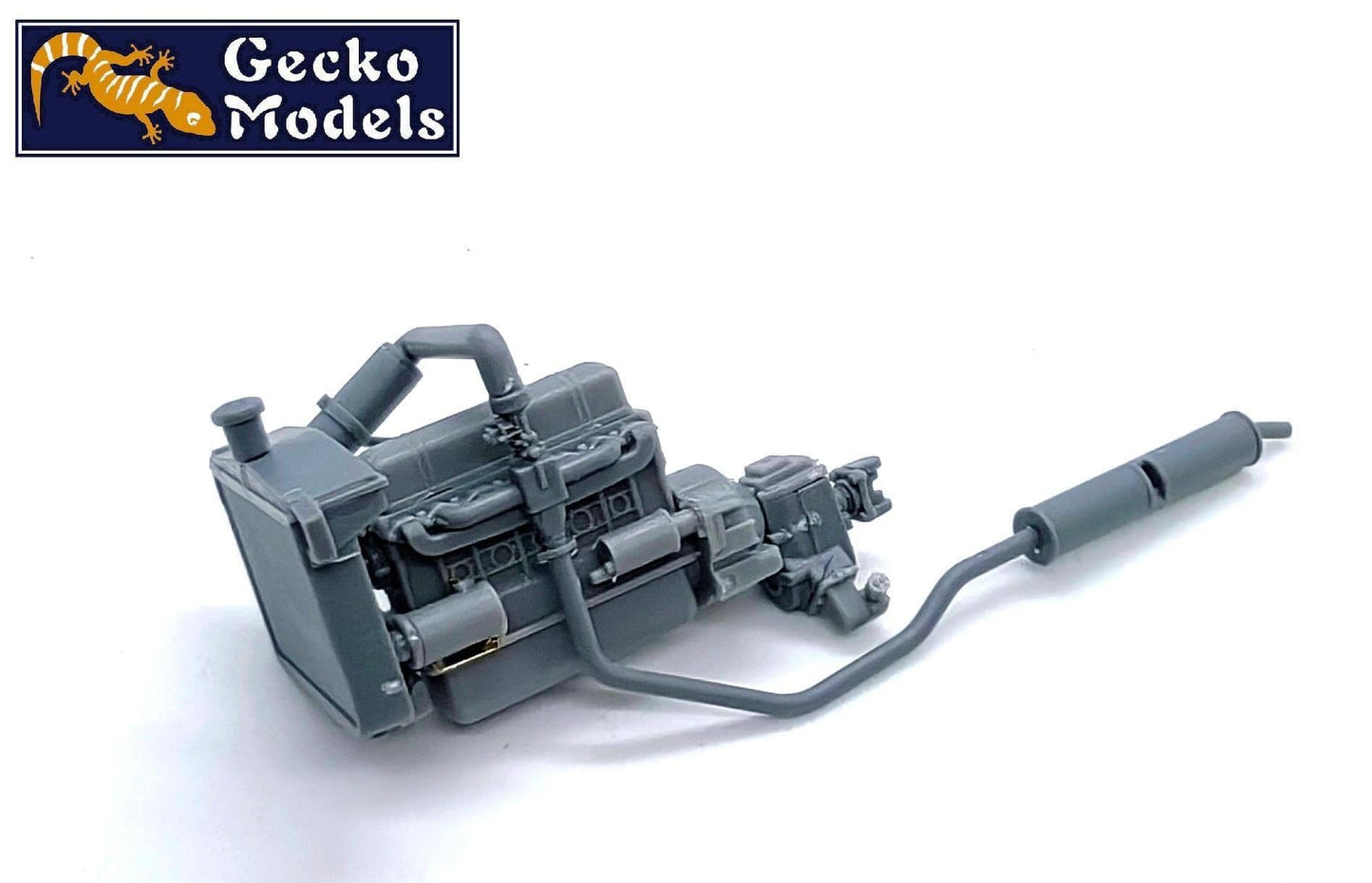 611 - Gecko Models - 35GM0098 - Bedford OXD 4x2 GS (Wooden Body) - unpainted model
