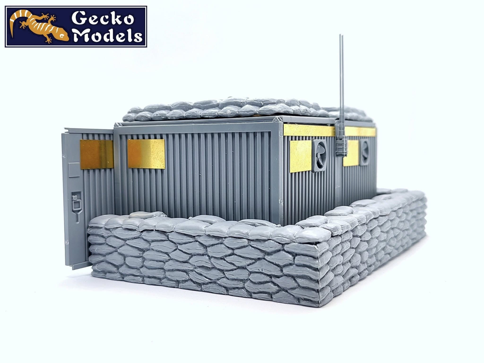 Gecko Models - 35GM0119 - United States Army Base Temporary Command Station - unpainted model