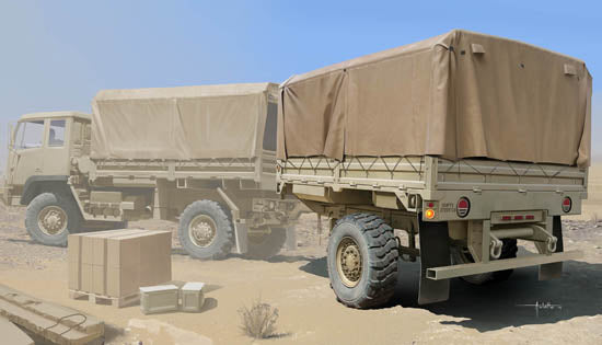 Oshkosh M1082 LMTV Trailer