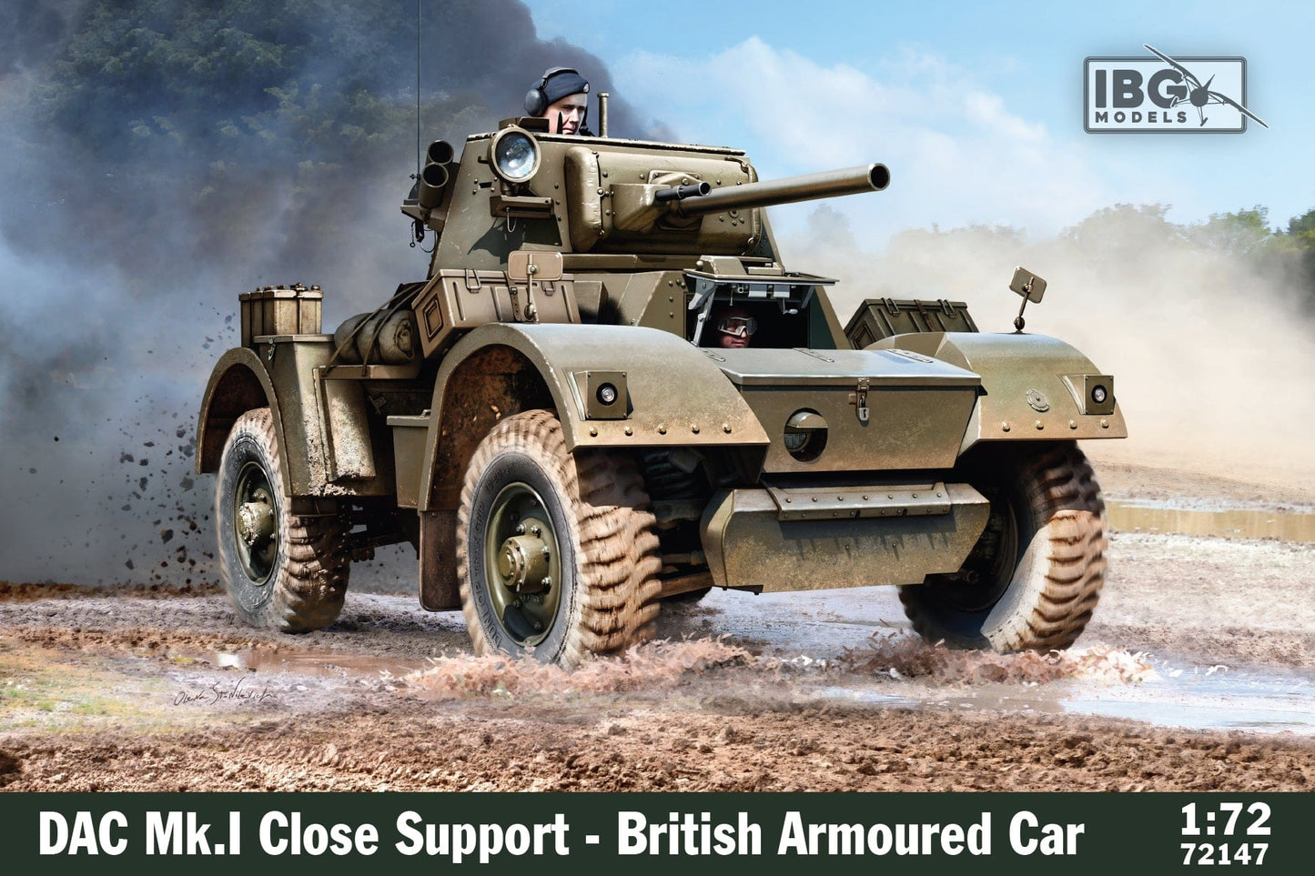 010 - IBG - 72147 - Daimler Mk I CS - primary image