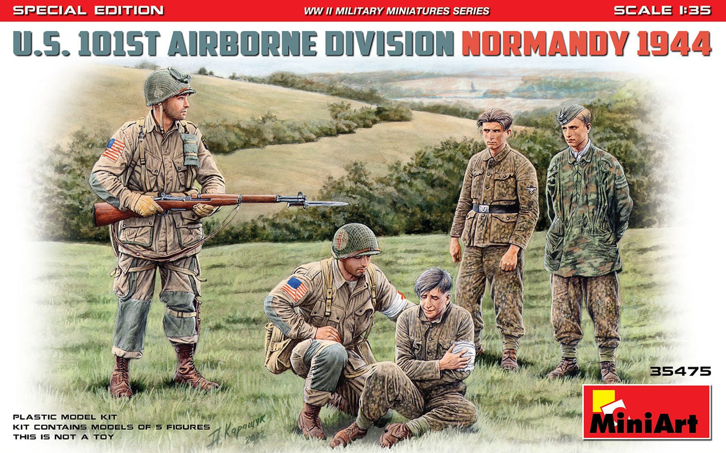 010 - Miniart - 35475 - United States 101st Airborne (Normandy 1944) [special edition] - primary image
