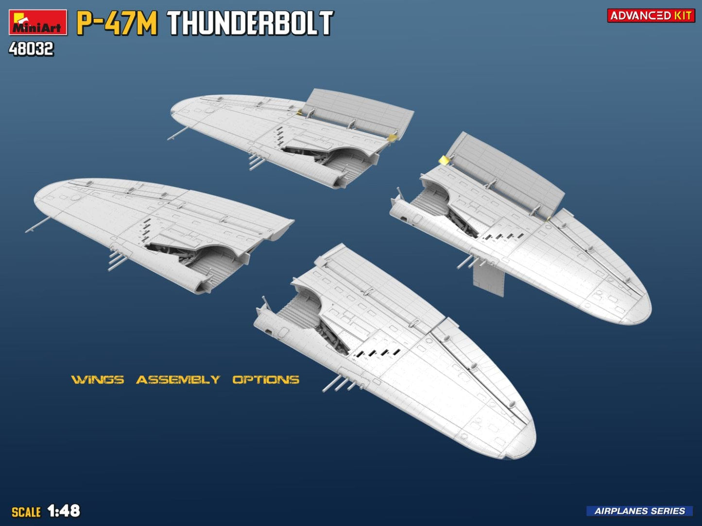 505 - Miniart - 48032 - Republic P-47M Thunderbolt - digital model