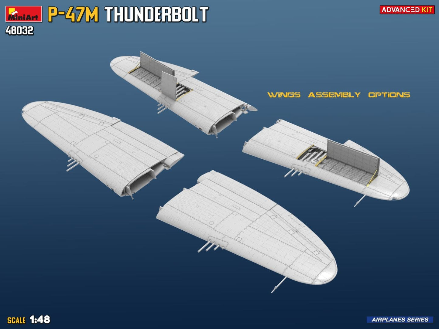 504 - Miniart - 48032 - Republic P-47M Thunderbolt - digital model