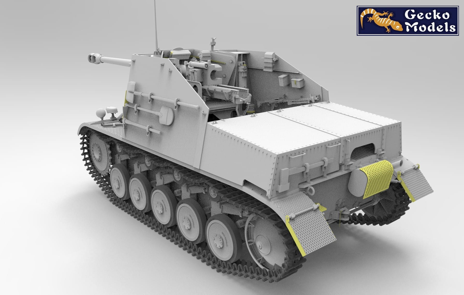 Gecko Models - 16GM0010 - Panzerjäger II für 7.5 cm Pak 40/2 - digital model