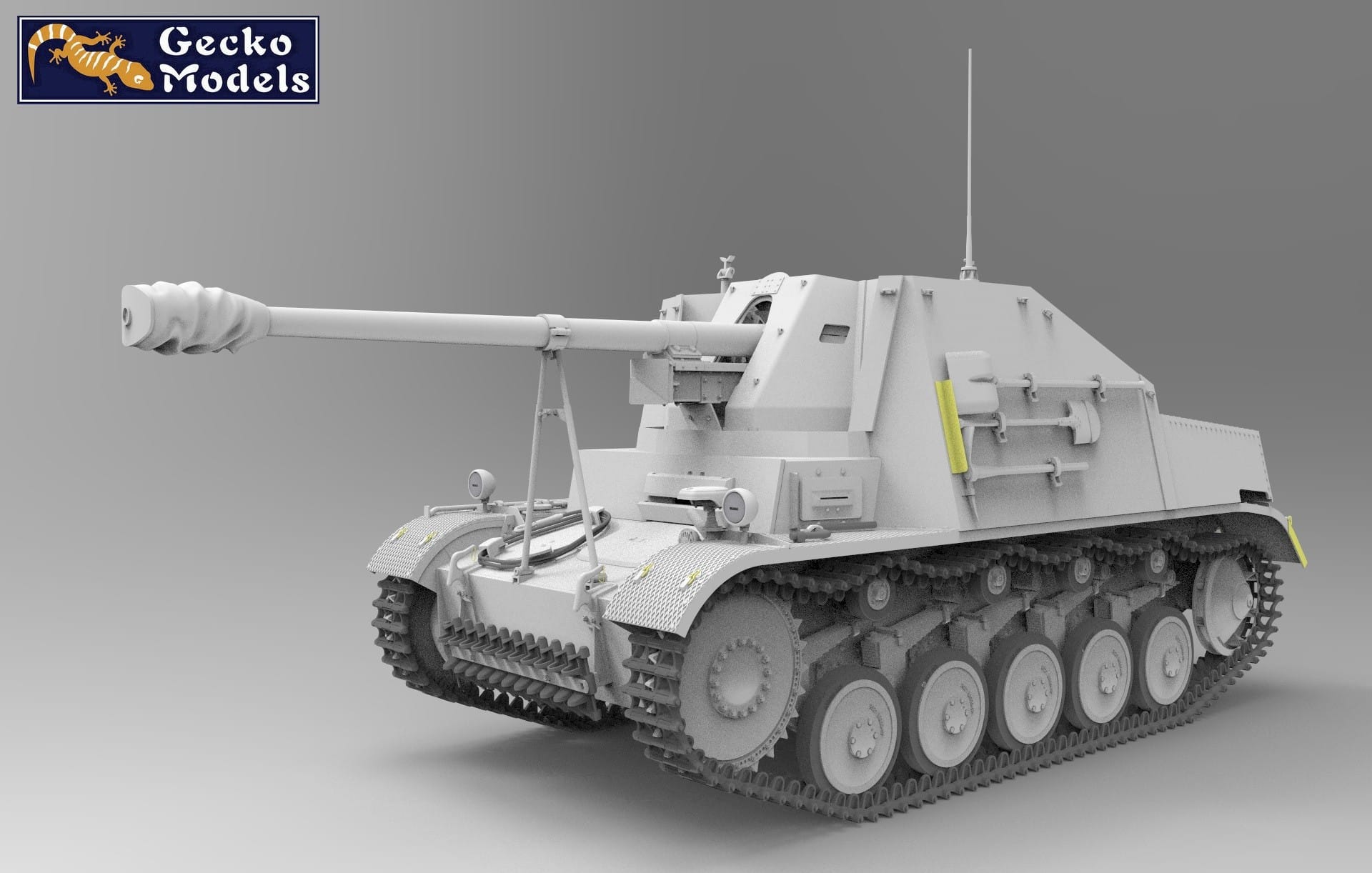 Gecko Models - 16GM0010 - Panzerjäger II für 7.5 cm Pak 40/2 - digital model