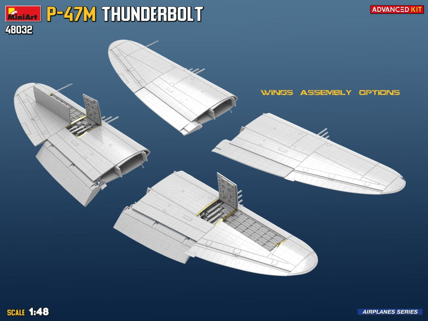 503 - Miniart - 48032 - Republic P-47M Thunderbolt - digital model