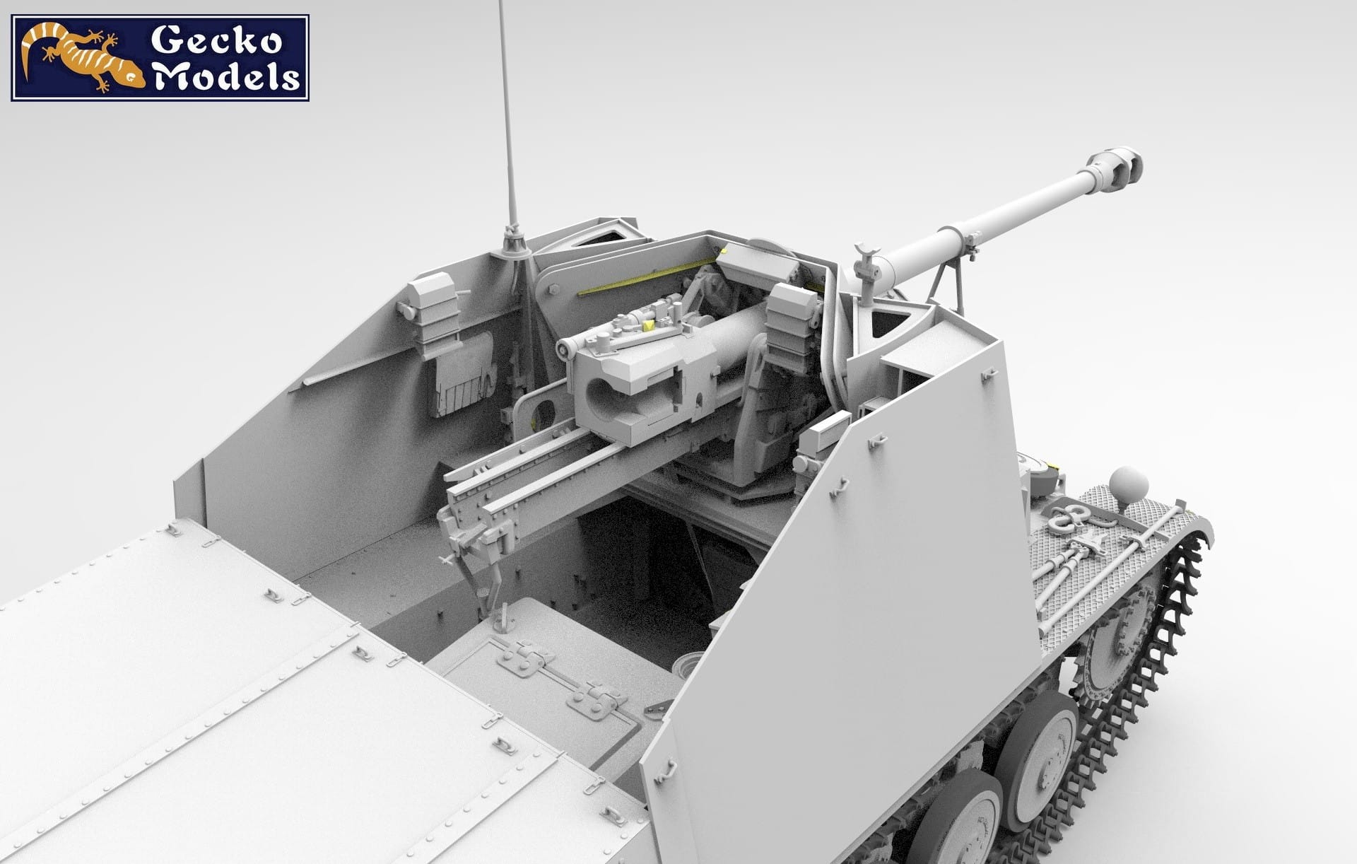 Gecko Models - 16GM0010 - Panzerjäger II für 7.5 cm Pak 40/2 - digital model