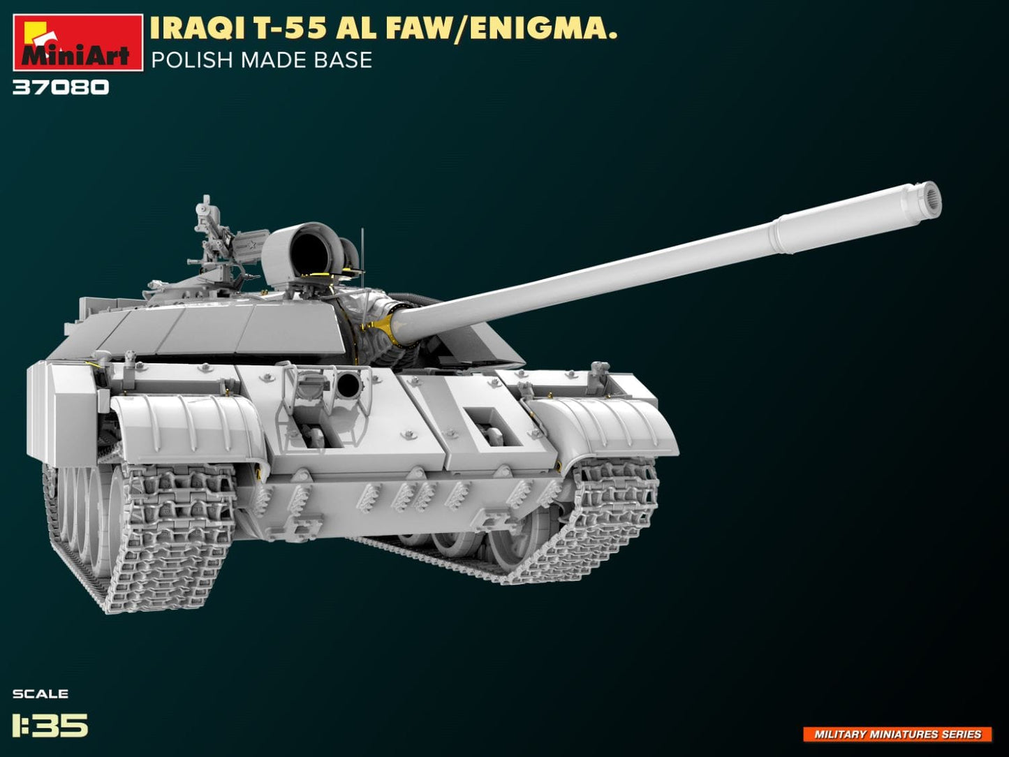 500 - Miniart - 37080 - T-55A Al-Faw Enigma (Polish base) - digital model