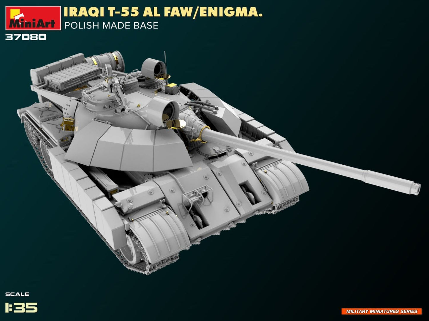 501 - Miniart - 37080 - T-55A Al-Faw Enigma (Polish base) - digital model