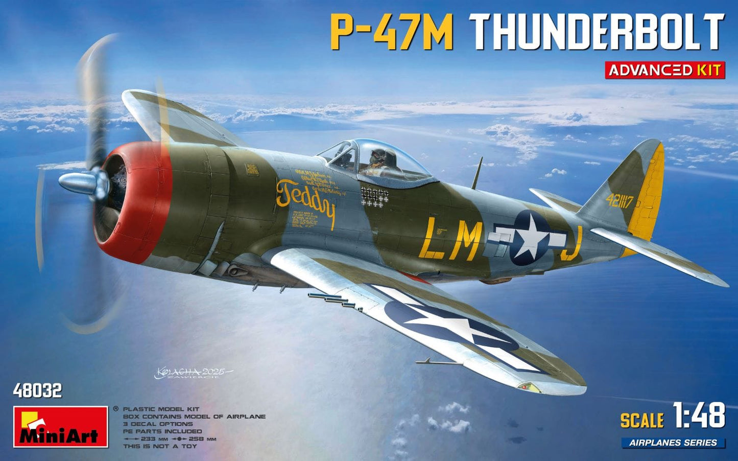 010 - Miniart - 48032 - Republic P-47M Thunderbolt - primary image