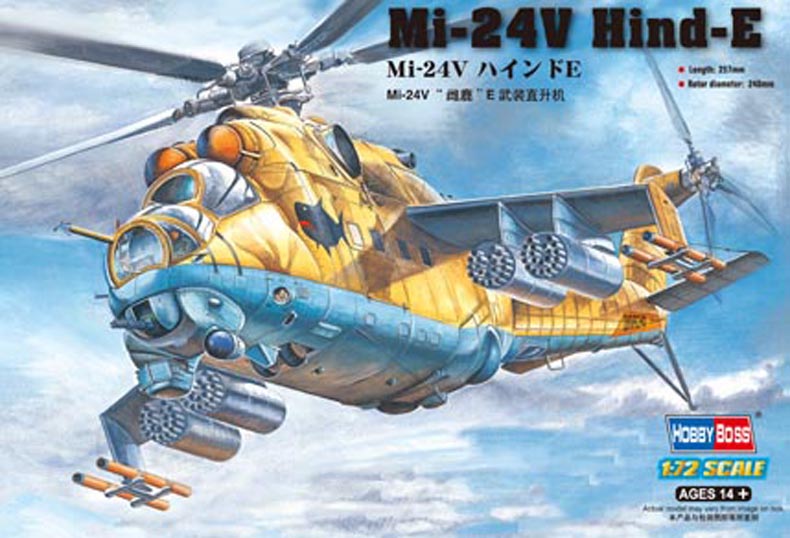 Mil Mi-24 Mi-24V,Hind E