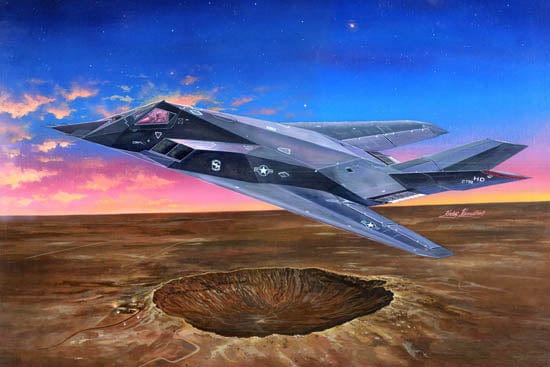 150 - Trumpeter - 03219 - Lockheed F-117A Nighthawk - box art