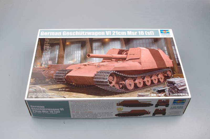 Geschützwagen Tiger 21cm Mörser 18/1 Calandre 21