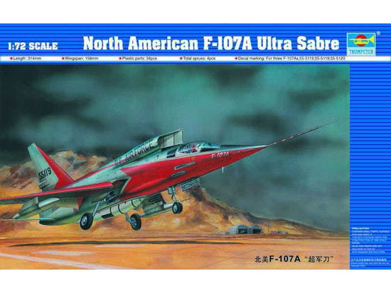 010 - North American F-107A Ultra Sabre - primary image