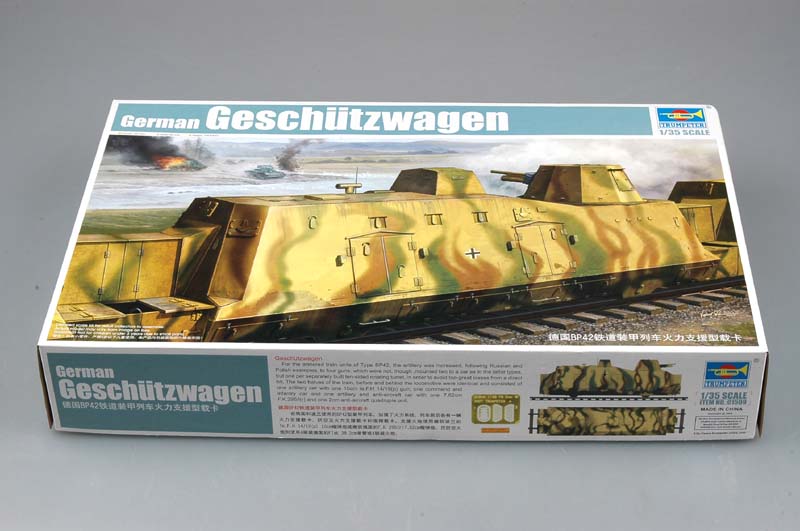 Panzerzug BP42 Geschützwagen