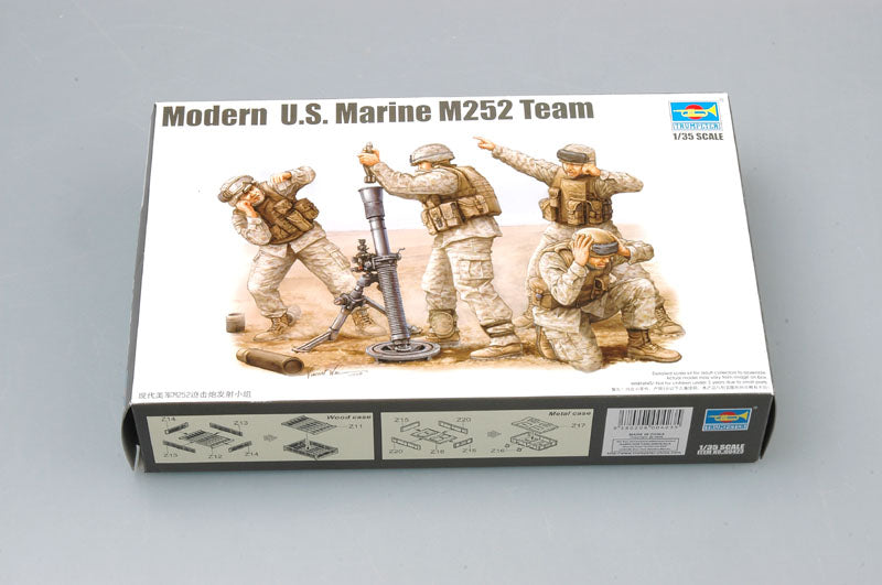 United States Marines M252 Mortar Crew