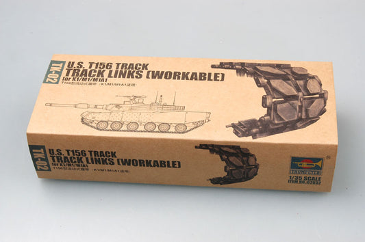 010 - T156 Tracks for M1 / M1A1 / K1 Workable Track Links Set - primary image