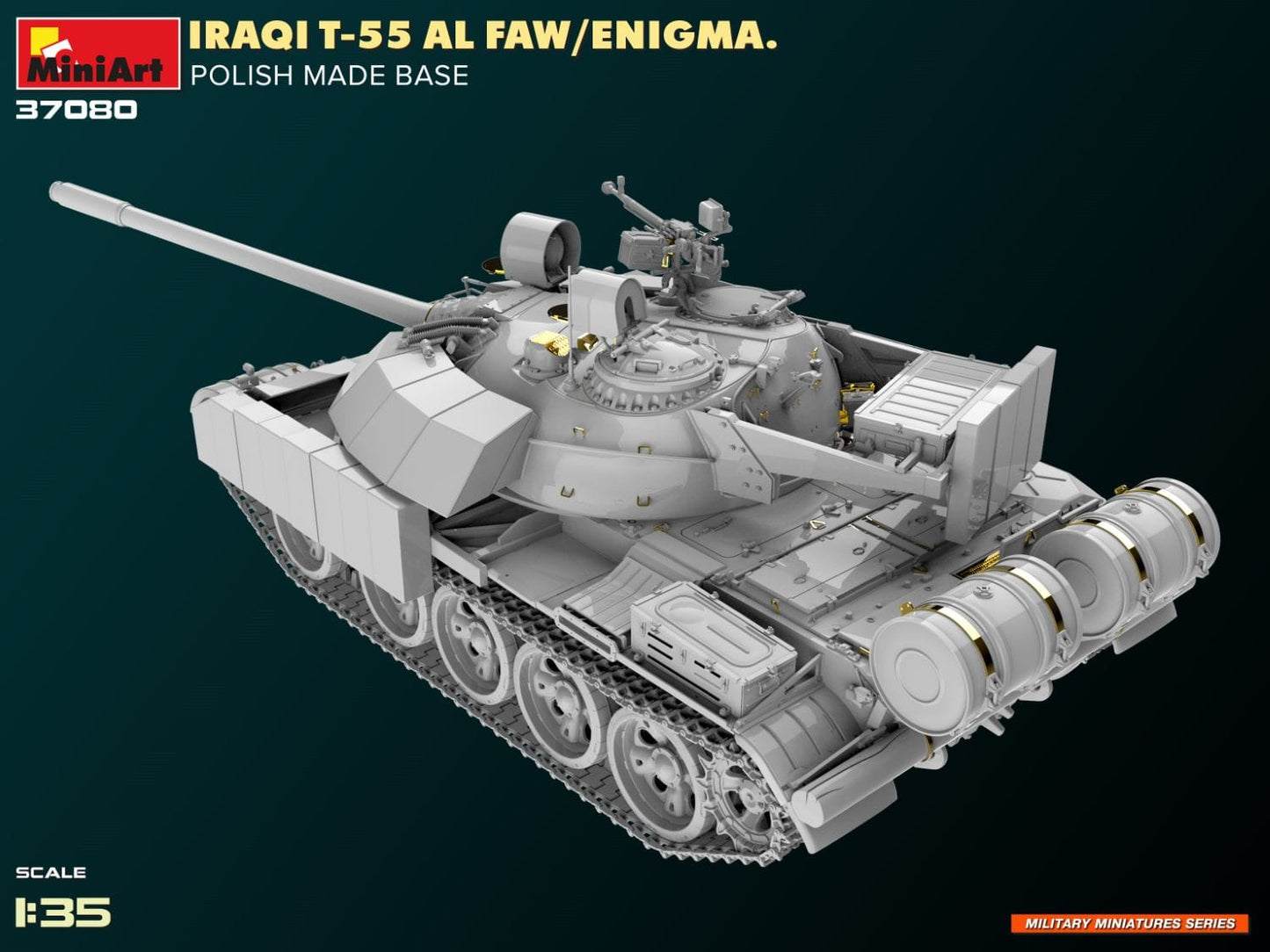 503 - Miniart - 37080 - T-55A Al-Faw Enigma (Polish base) - digital model
