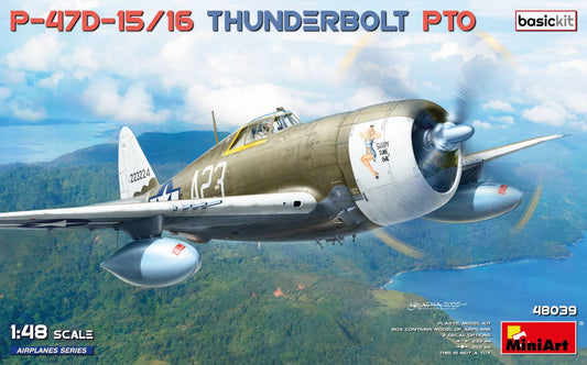 010 - Miniart - 48039 - Republic P-47D-15/16 Thunderbolt Razorback - primary image