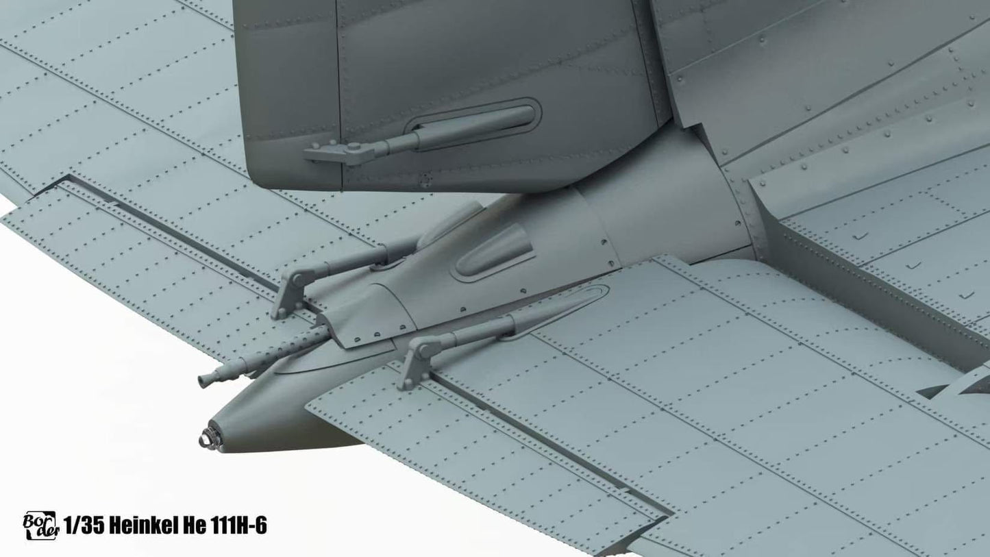 502 - Border Model - BF-018 - Heinkel He 111 H-6 - digital model