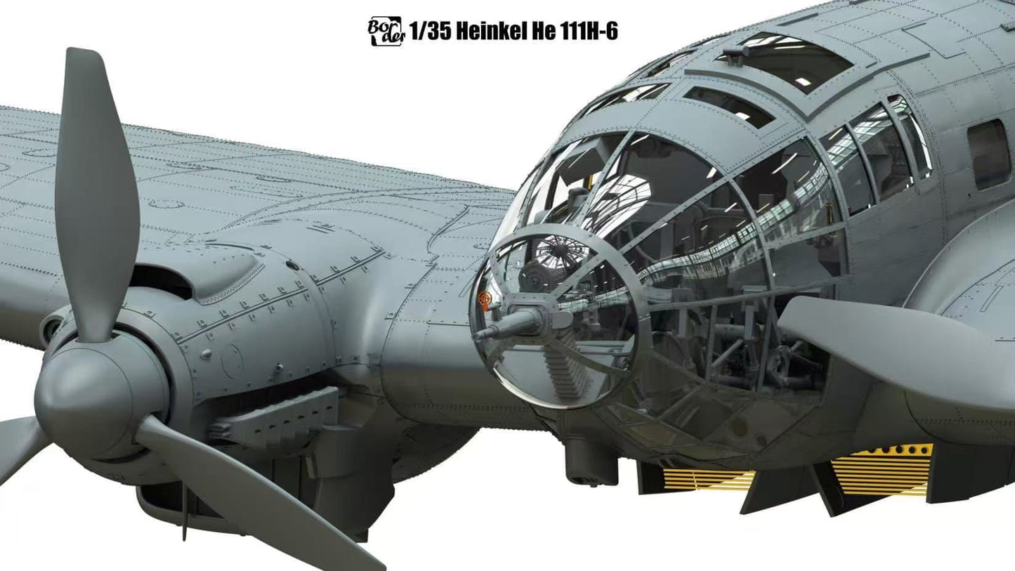 505 - Border Model - BF-018 - Heinkel He 111 H-6 - digital model