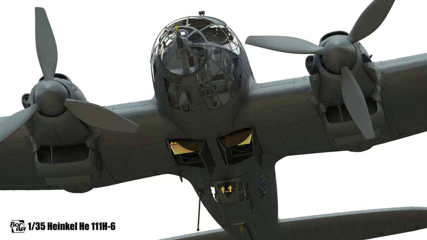 503 - Border Model - BF-018 - Heinkel He 111 H-6 - digital model