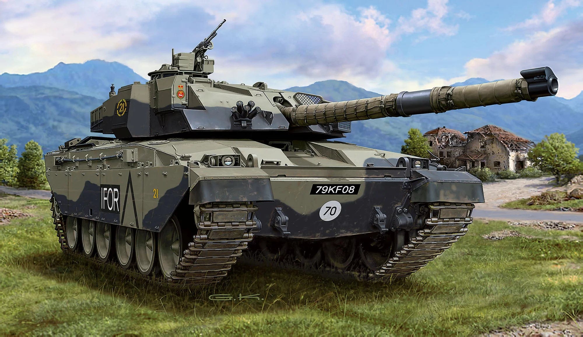 Revell - 03365 - Challenger 1 - box art
