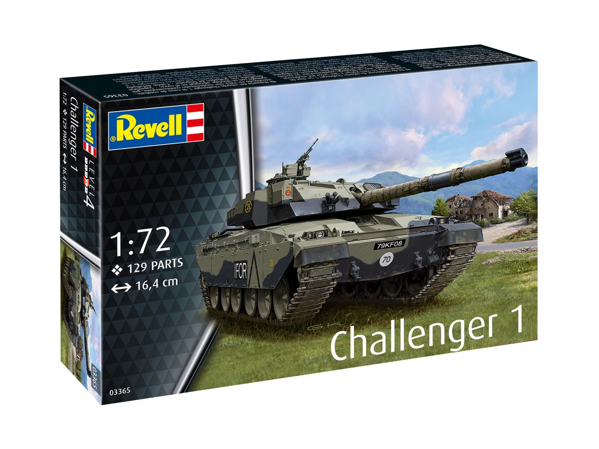 Revell - 03365 - Challenger 1 - box front right angle