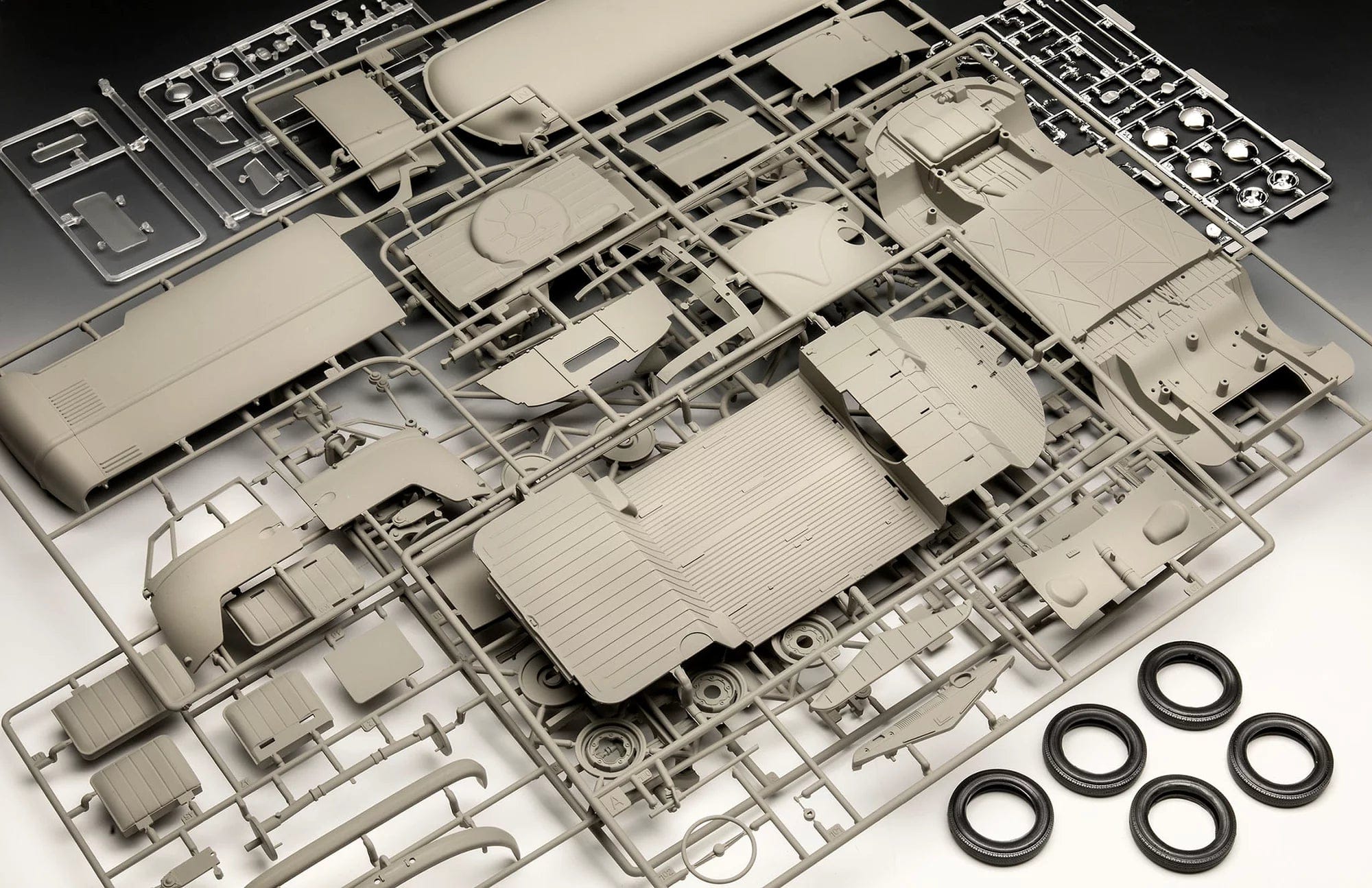 Revell - 07742 - Volkswagen T1 Kastenwagen ‘75 Years’ - sprue