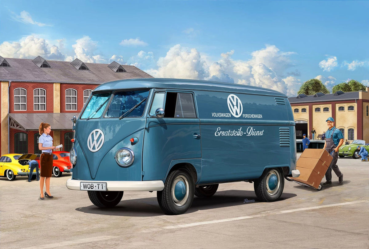 150 - Revell - 07742 - Volkswagen T1 Kastenwagen ‘75 Years’ - box art