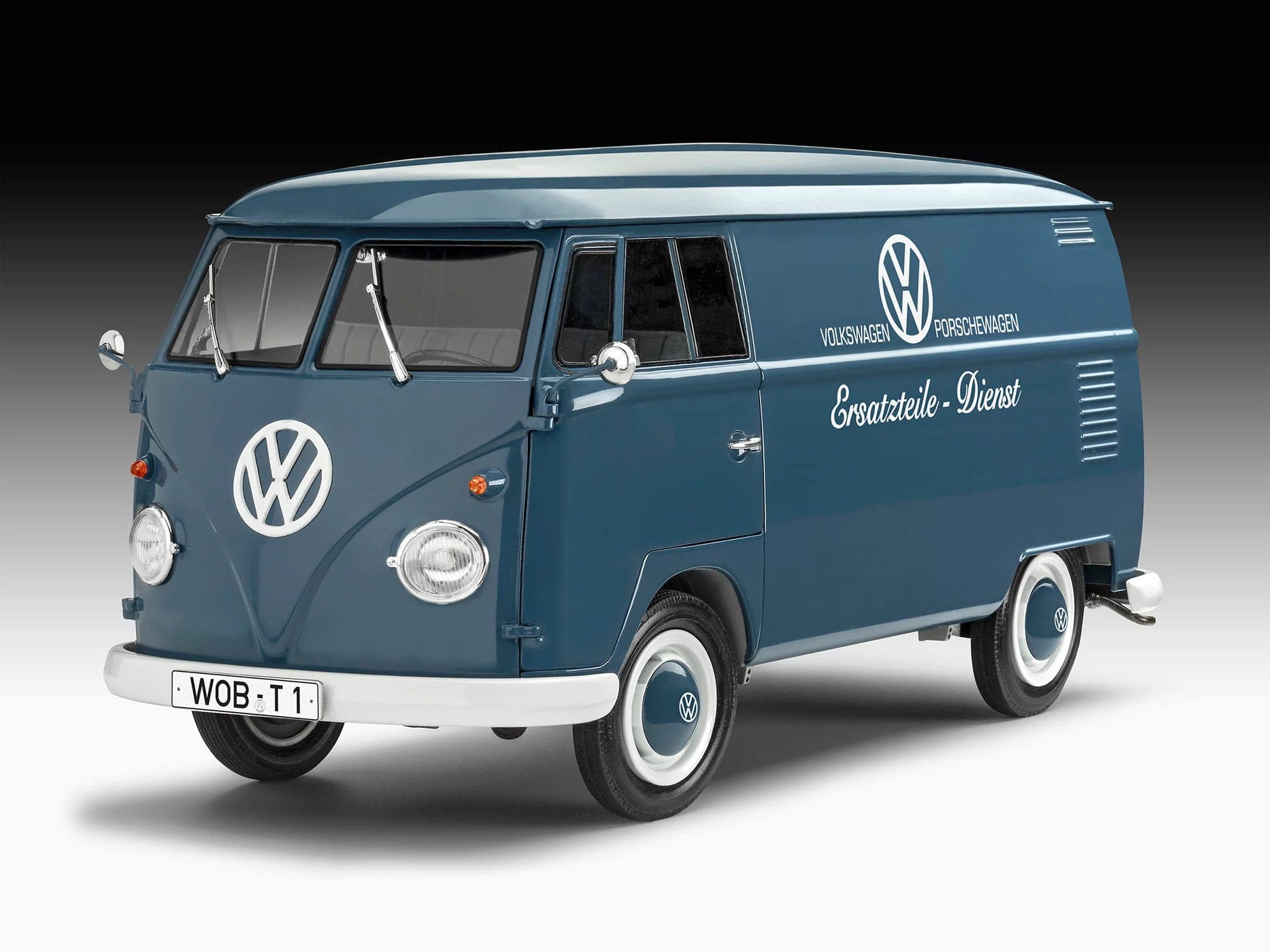 Revell - 07742 - Volkswagen T1 Kastenwagen ‘75 Years’ - painted model