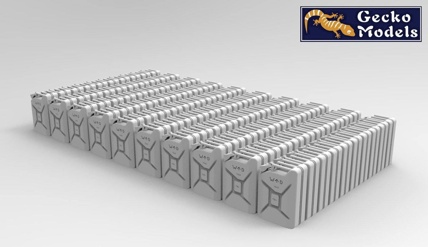 500 - Gecko Models - 35GM0158 - British Type 1942 5 gal/20l Jerry Can Set - digital model