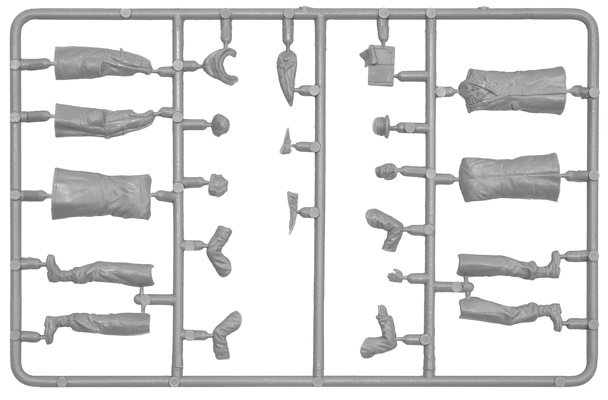 Miniart - 53027 - British Officers [special edition] - sprue