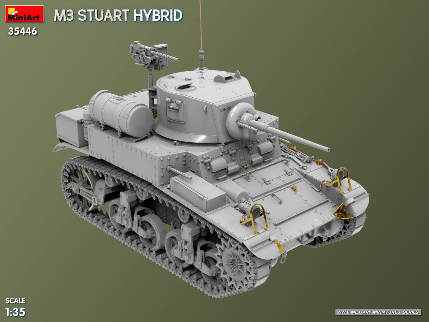 503 - Miniart - 35446 - M3 Stuart Hybrid - digital model