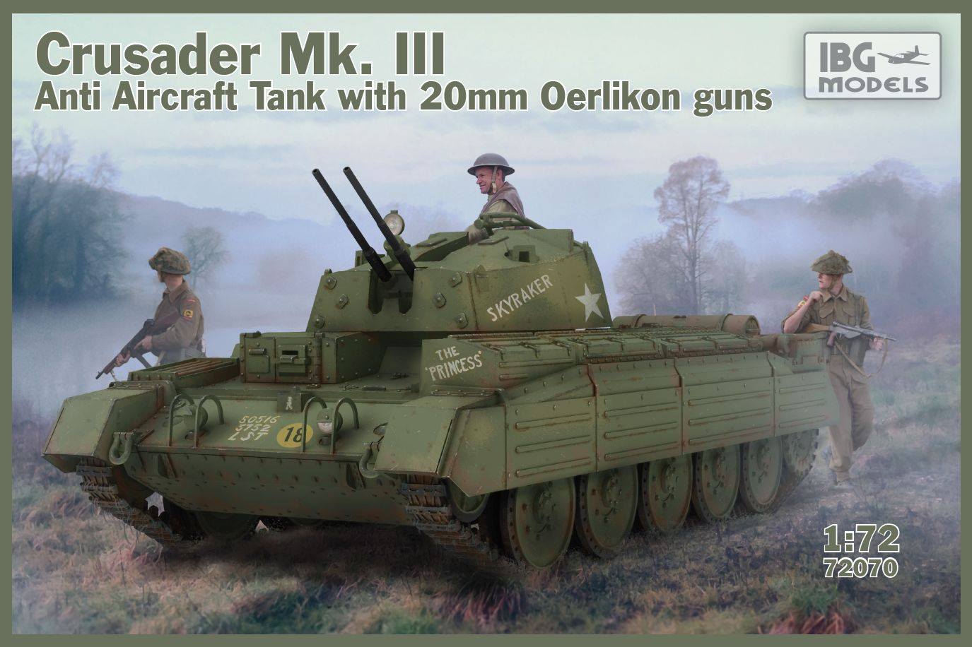 010 - IBG - 72070 - Crusader III AA Mk III - primary image
