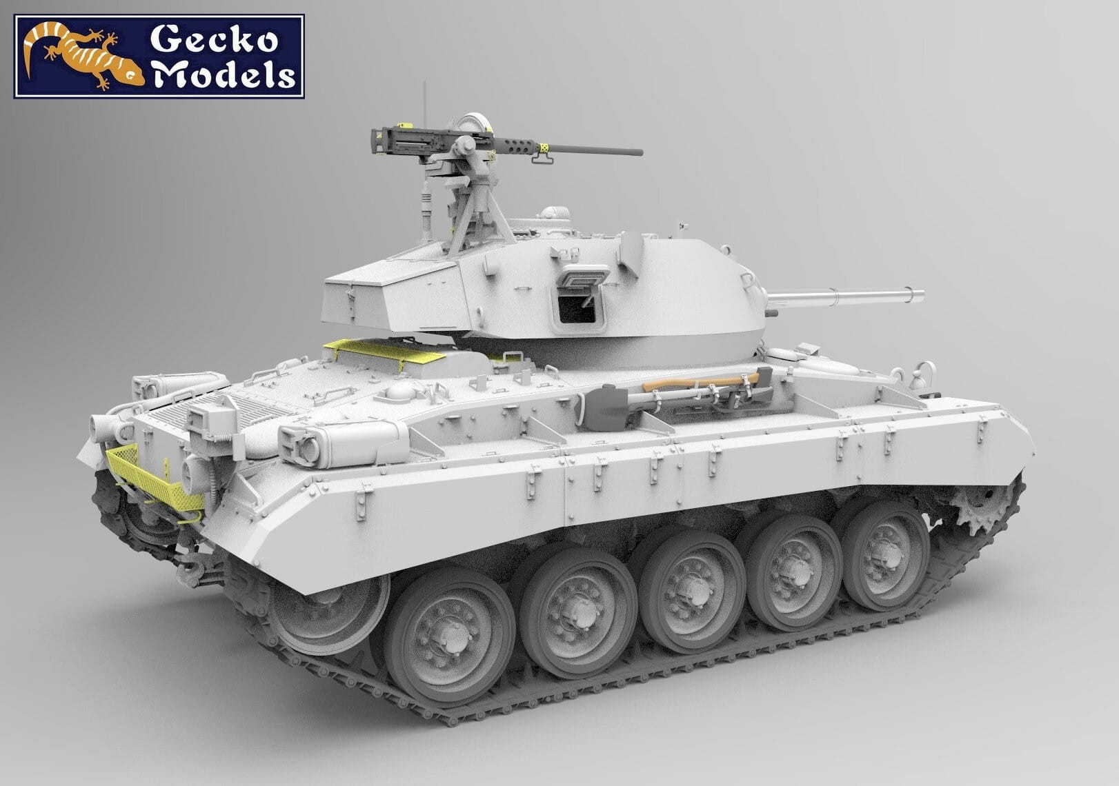 Gecko Models - 16GM0038 - M24 Chaffee - digital model