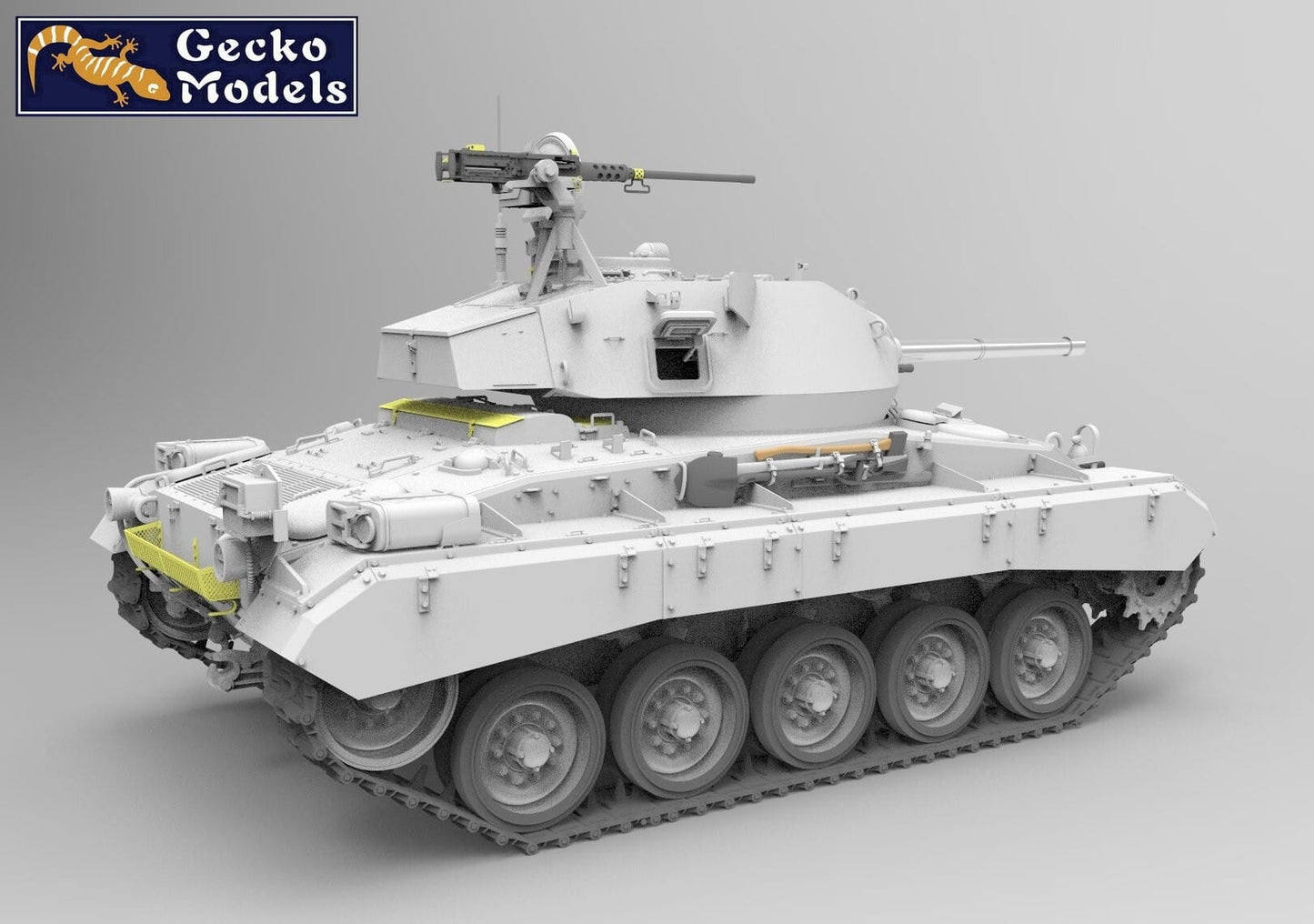 501 - Gecko Models - 16GM0038 - M24 Chaffee - digital model