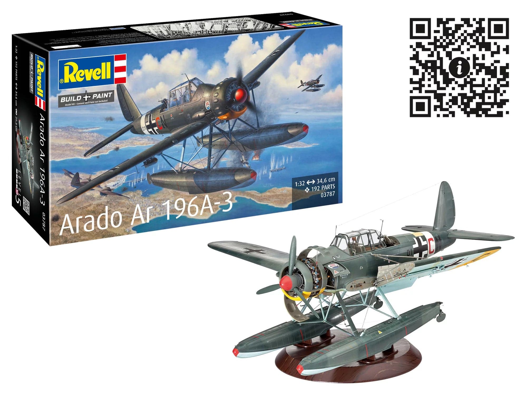 0Revell - 03787 - Arado Ar 196 A-3 - secondary image