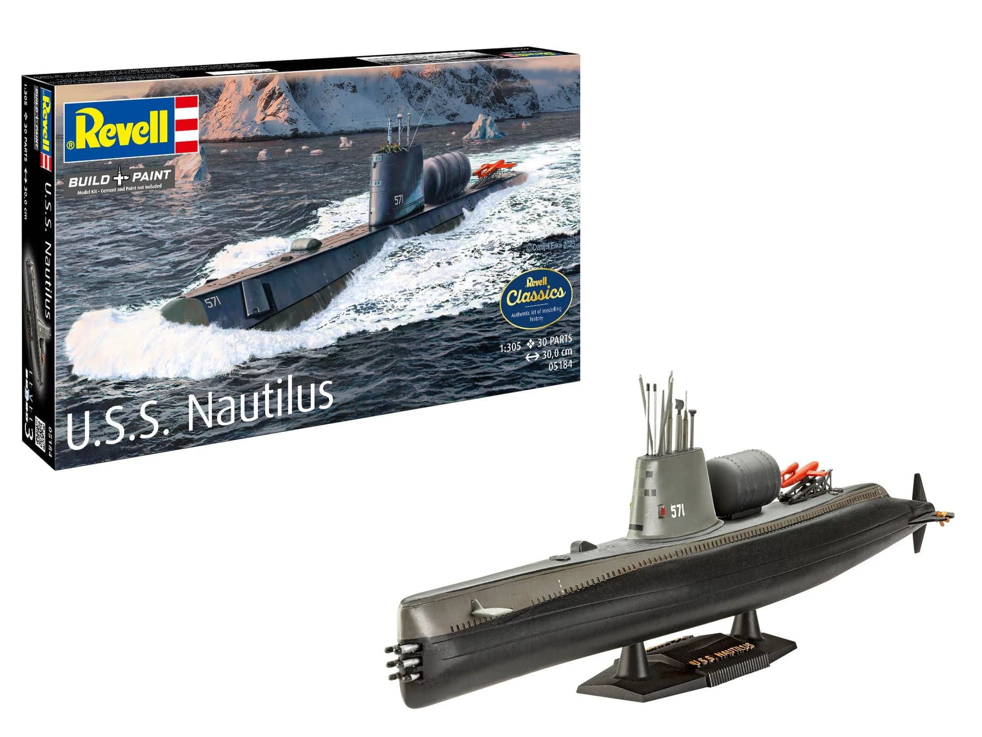 0Revell - 05184 - USS Nautilus (SSN-571) - secondary image
