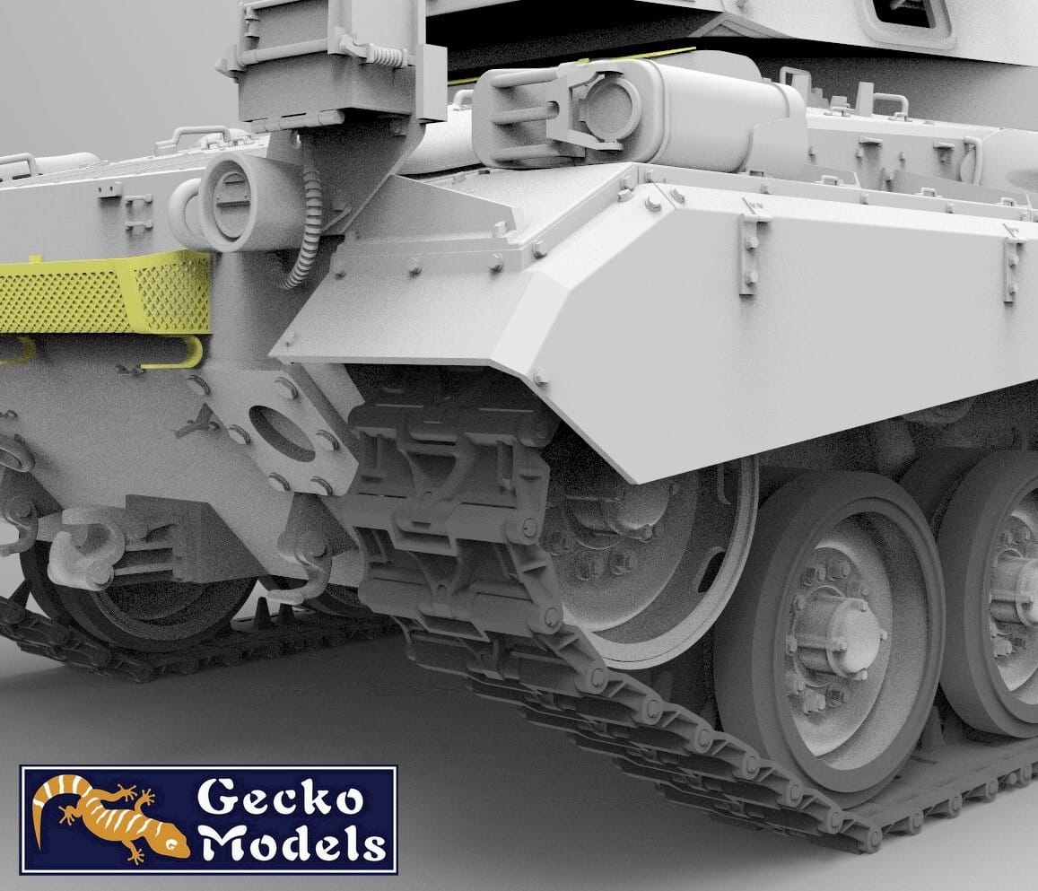 Gecko Models - 16GM0038 - M24 Chaffee - digital model