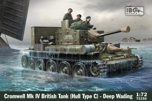 010 - IBG - 72156 - Cromwell IV (Hull Type C) with Deep Wading Equipment - primary image