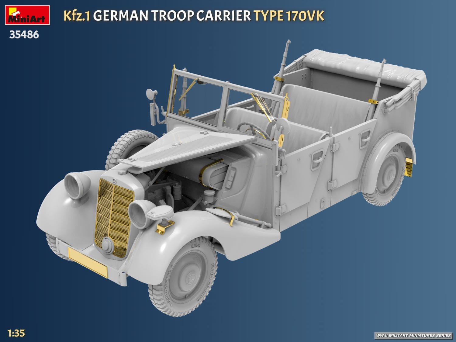 Miniart - 35486 - Mercedes-Benz 170 VK Kfz. 1 - digital model