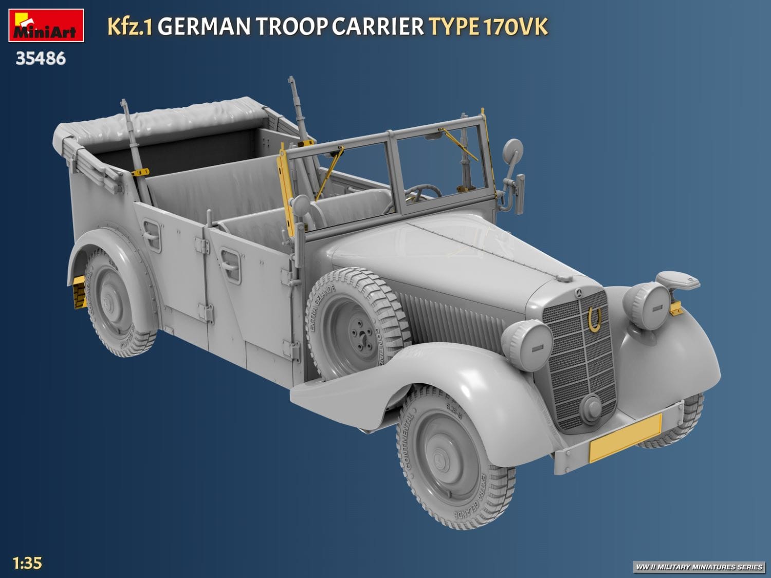 Miniart - 35486 - Mercedes-Benz 170 VK Kfz. 1 - digital model