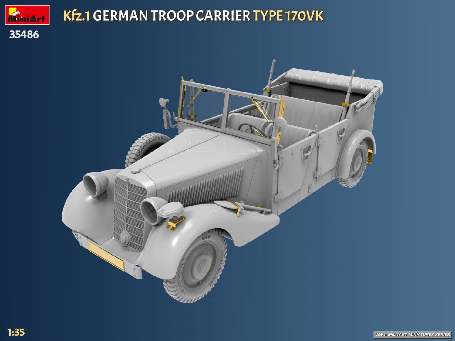 Miniart - 35486 - Mercedes-Benz 170 VK Kfz. 1 - digital model