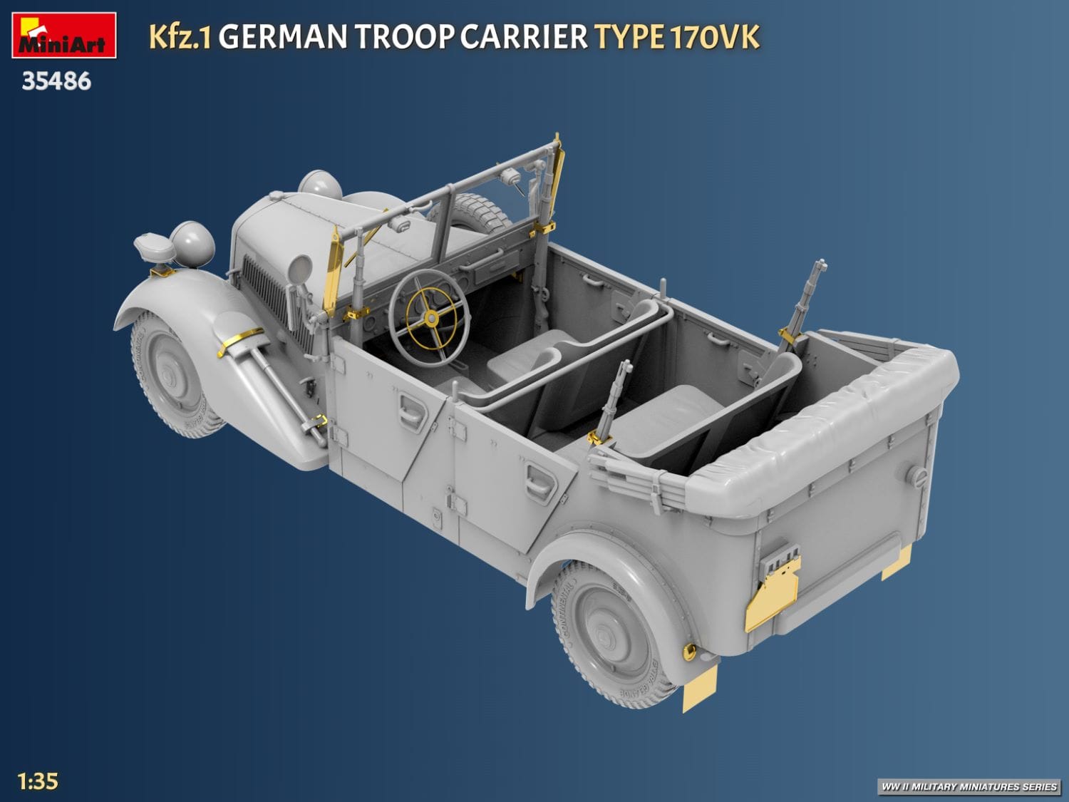 Miniart - 35486 - Mercedes-Benz 170 VK Kfz. 1 - digital model